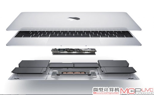 新MacBook内部结构拆解